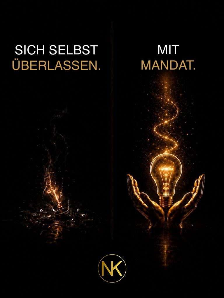 SICH SELBST ÜBERLASSEN — MIT MANDAT